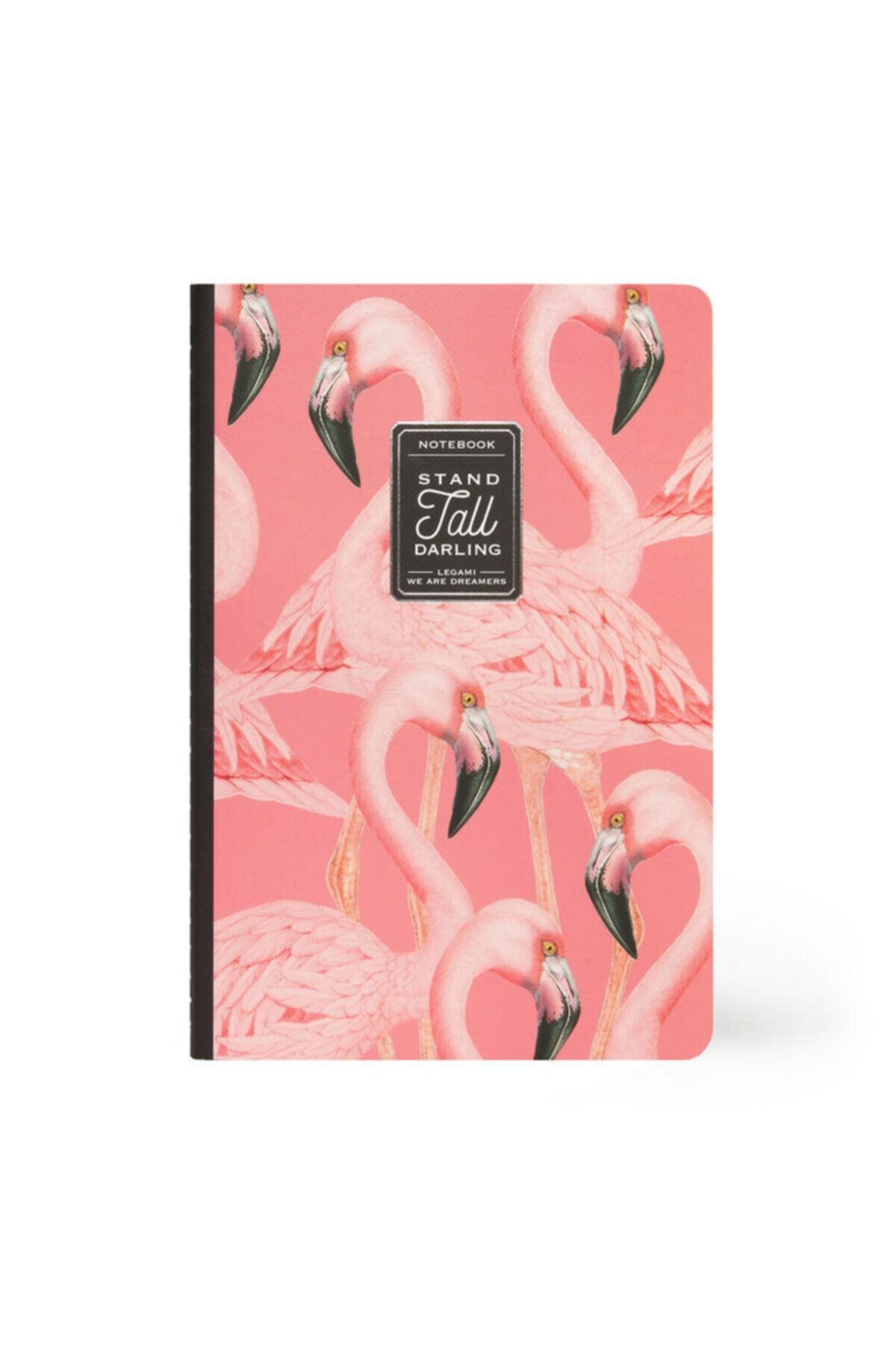 Okul Deferi A5 Cizgili Flamingo