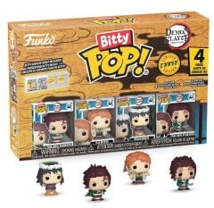 Funko Bitty Pop! Demon Slayer 4-Pack- Tanjiro