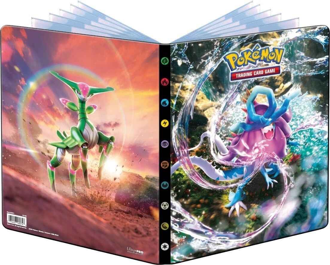 Pokemon Scarlet Violet 5 Portfolio Albüm 9 Cepli 180 Kart Kapasiteli