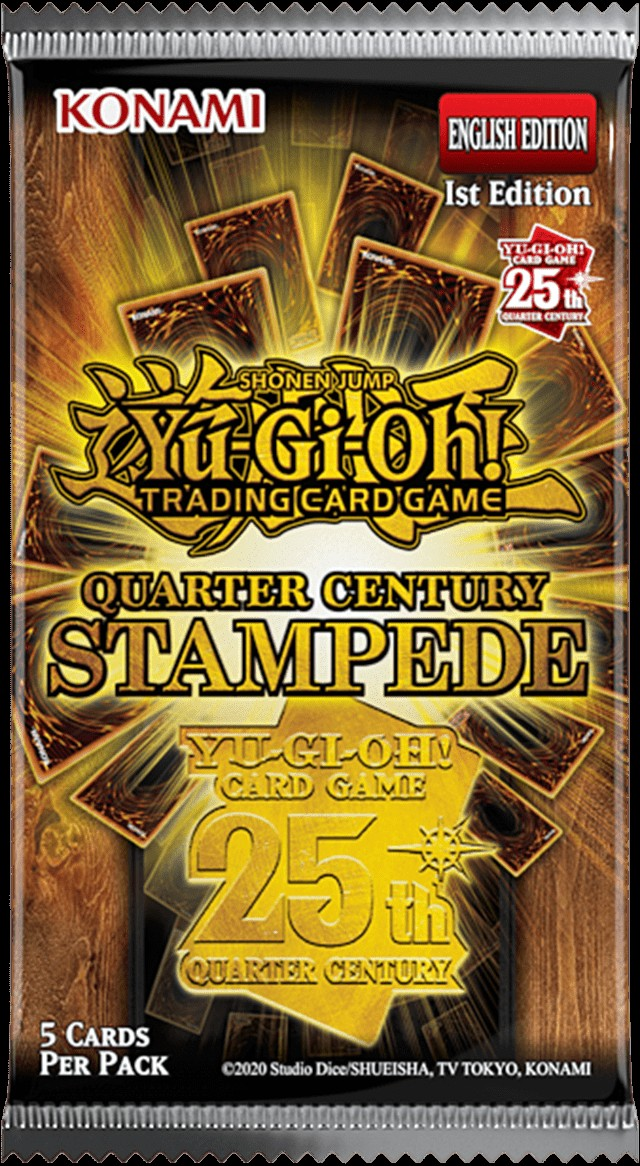 Yu-Gi-Oh! TCG: Quarter Century Stampede Booster