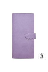 Unisex Lila Seyahat Cüzdani