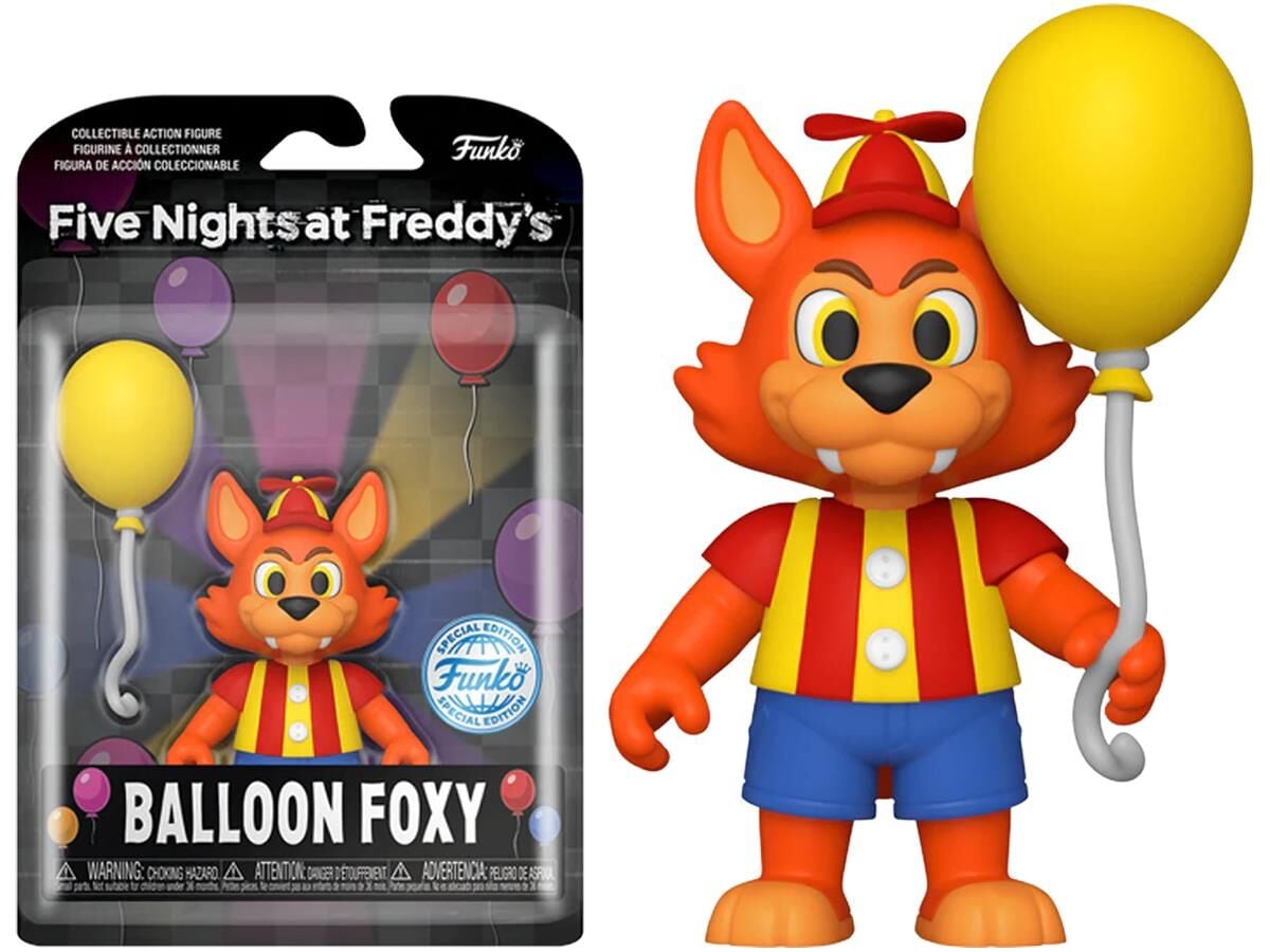 Five Nights At Freddy's - Balloon Foxy Collectible Action Figure