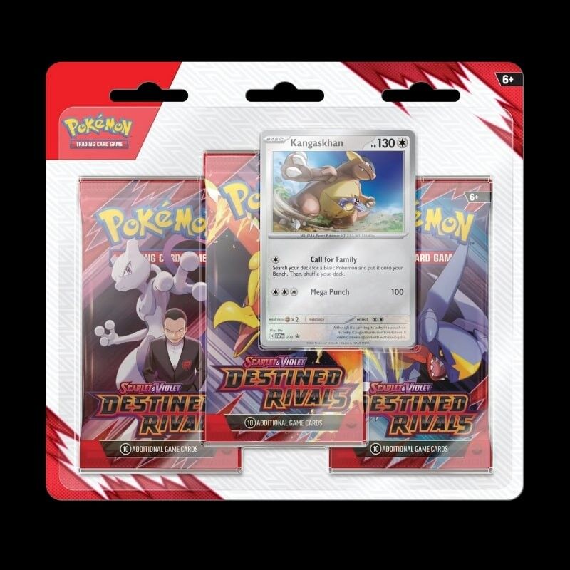 Pokemon TCG: Destined Rivals 3 Booster Blister