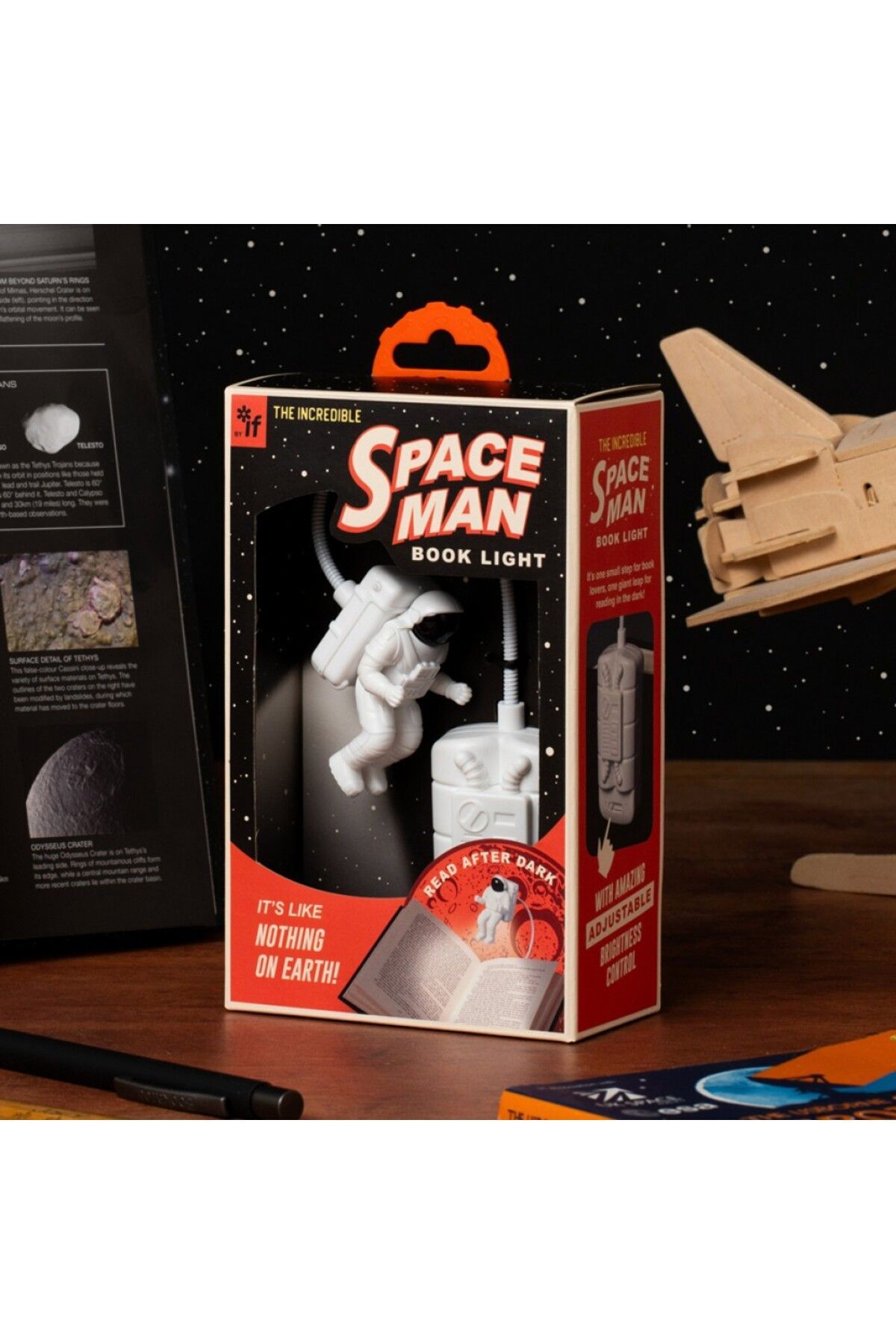 If Book Light Space Man
