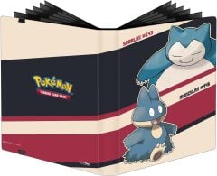 Ultra Pro Pokemon Snorlax Pro Binder 9 Cepli 360 Kart Kapasiteli