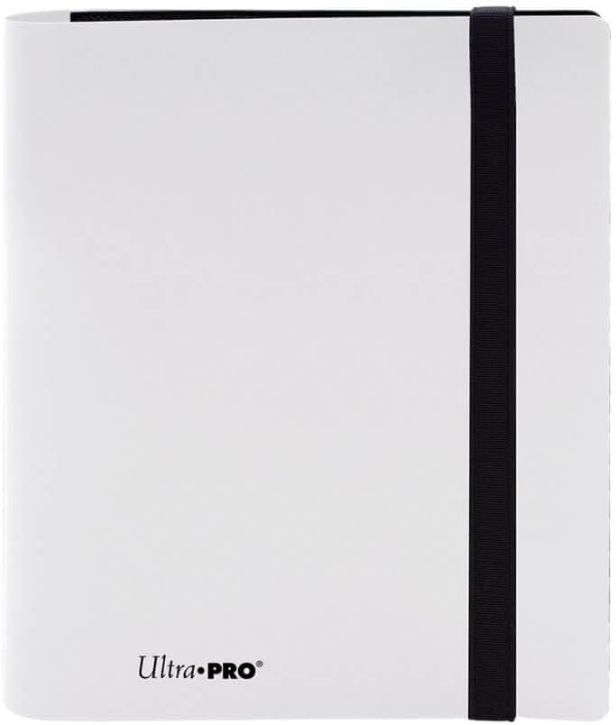 Ultra Pro Pro Eclipse Binder 4 Cepli 160 Kart Kapasiteli Albüm Arctic White