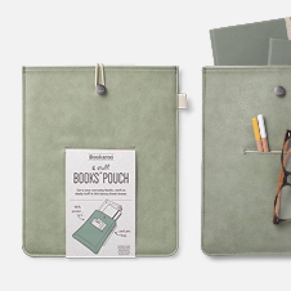 Bookaroo Books & Stuff Pouch -Fern (Kitap ve Eşya Çantası)