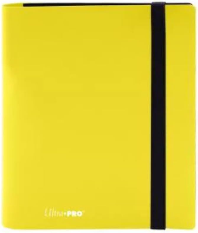 Ultra Pro Pro Binder Lemon Yellow 4 Cepli 160 Kart Kapasiteli Albüm