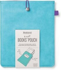Bookaroo Books & Stuff Pouch - Turkuaz (Kitap ve Eşya Çantası)