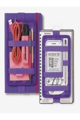 Bookaroo Notebook Tidy - Purple