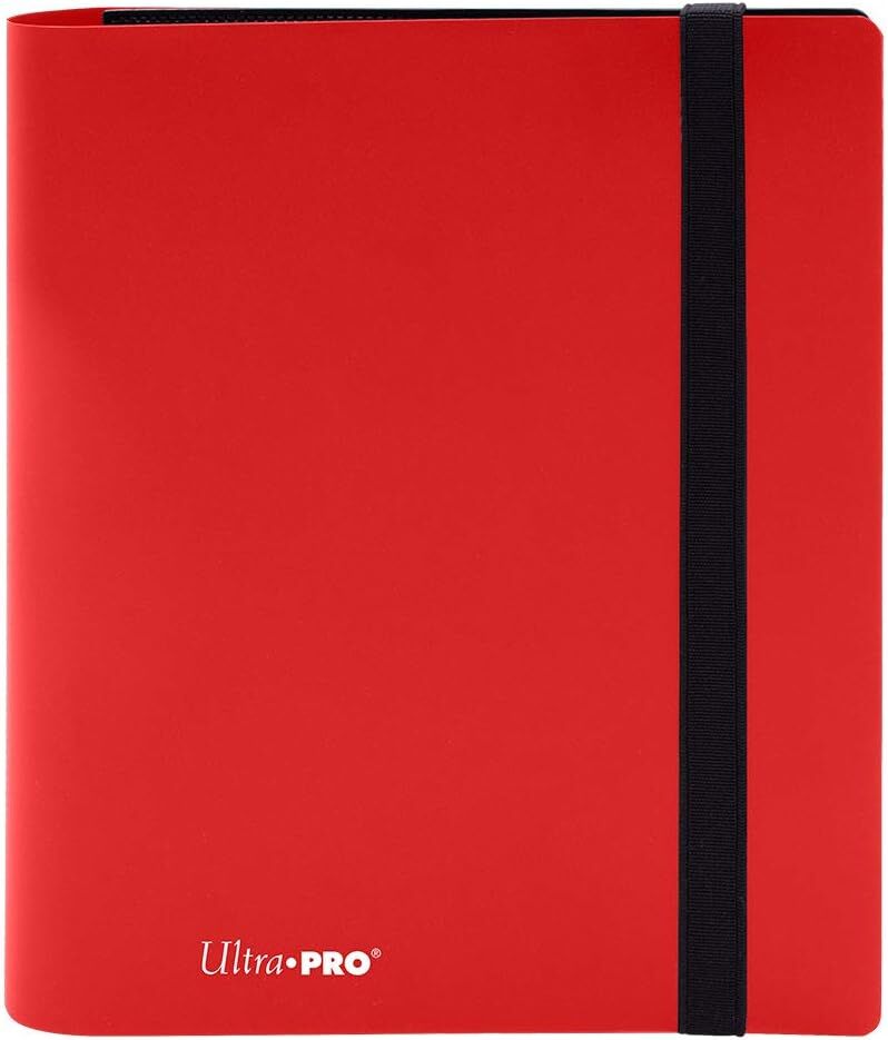 Ultra Pro Pro Eclipse Binder 4 Cepli 160 Kart Kapasiteli Albüm Apple Red