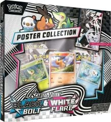 Pokemon TCG - Scarlet & Violet 10.5: Black Bolt & White Flare Poster Collection
