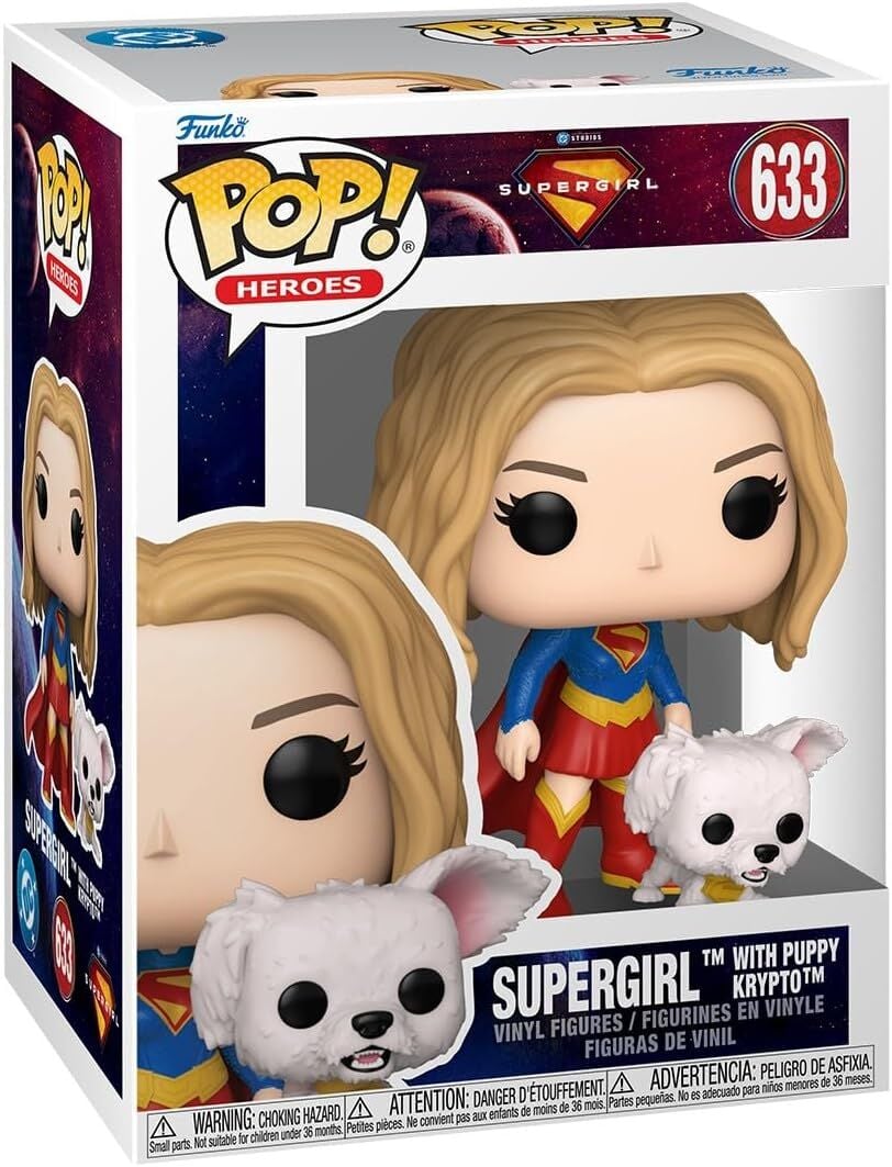 Funko Pop! & Buddy: Supergirl with Puppy Krypto