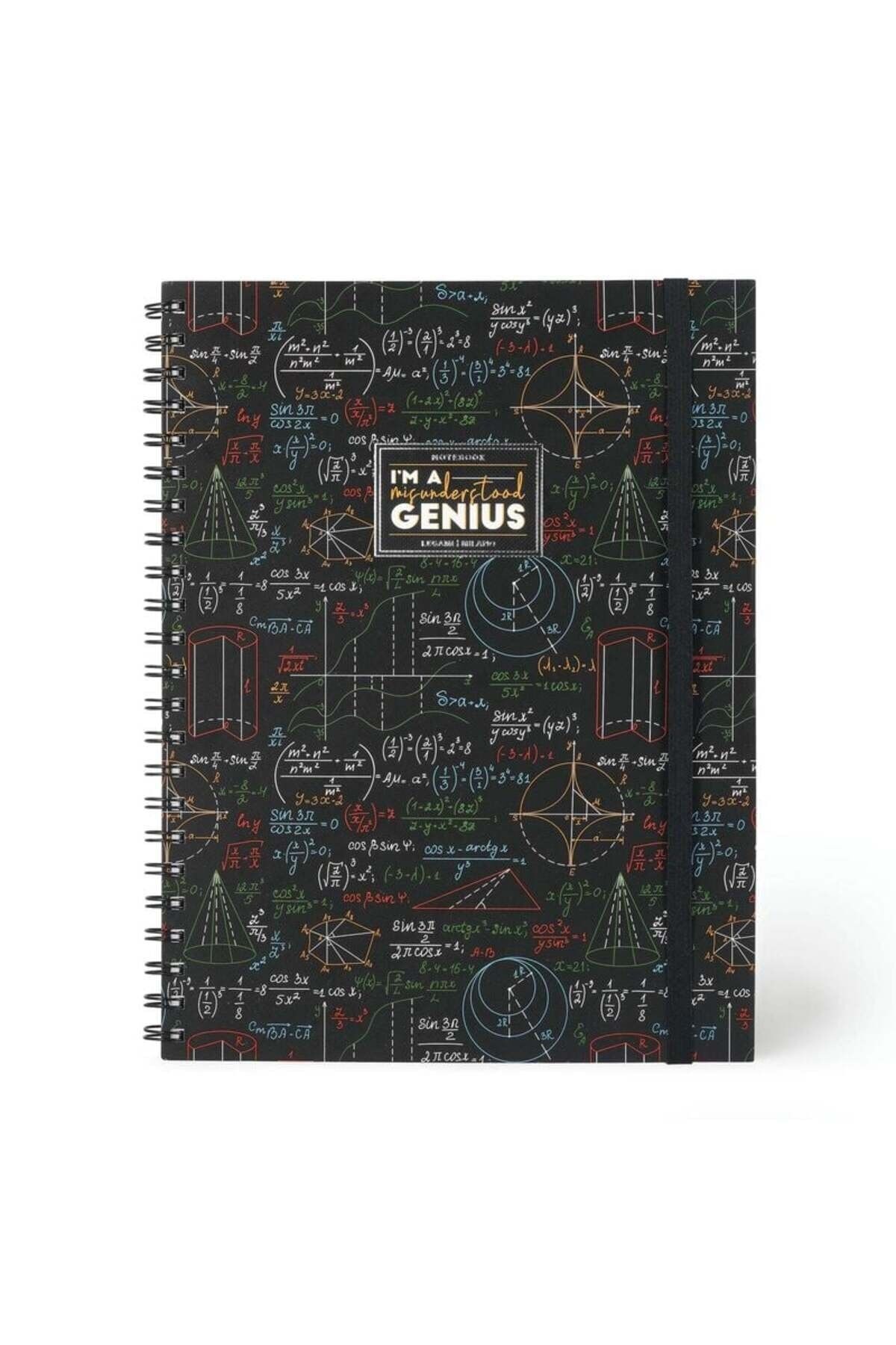 Okul Defteri Trio A4 Spiralli Genius