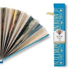 Yelpaze-Kitap Hayranı Kitap Desen