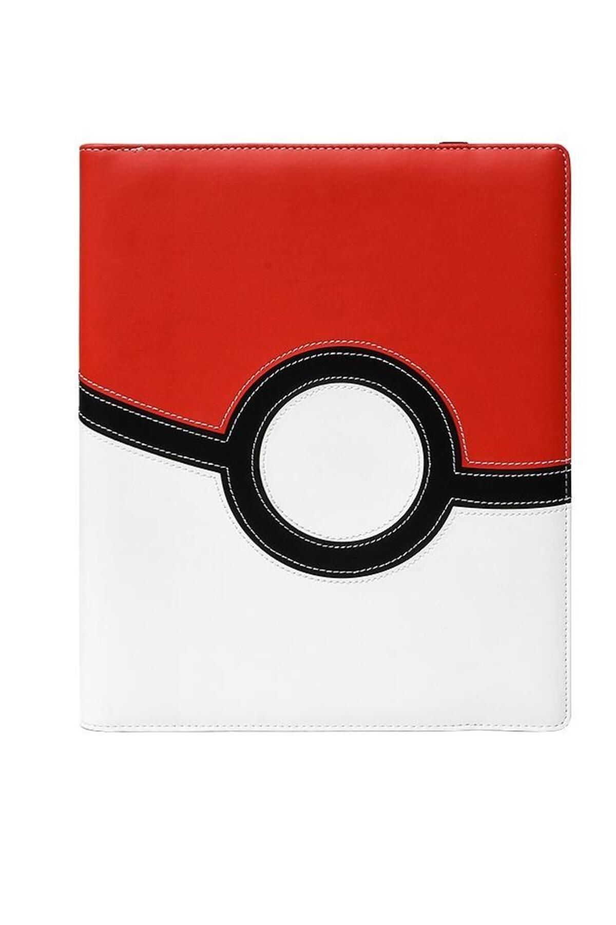Portfolio Albüm Pro Binder Pokeball Ex 9 Cepli 360 Kart Kapasiteli