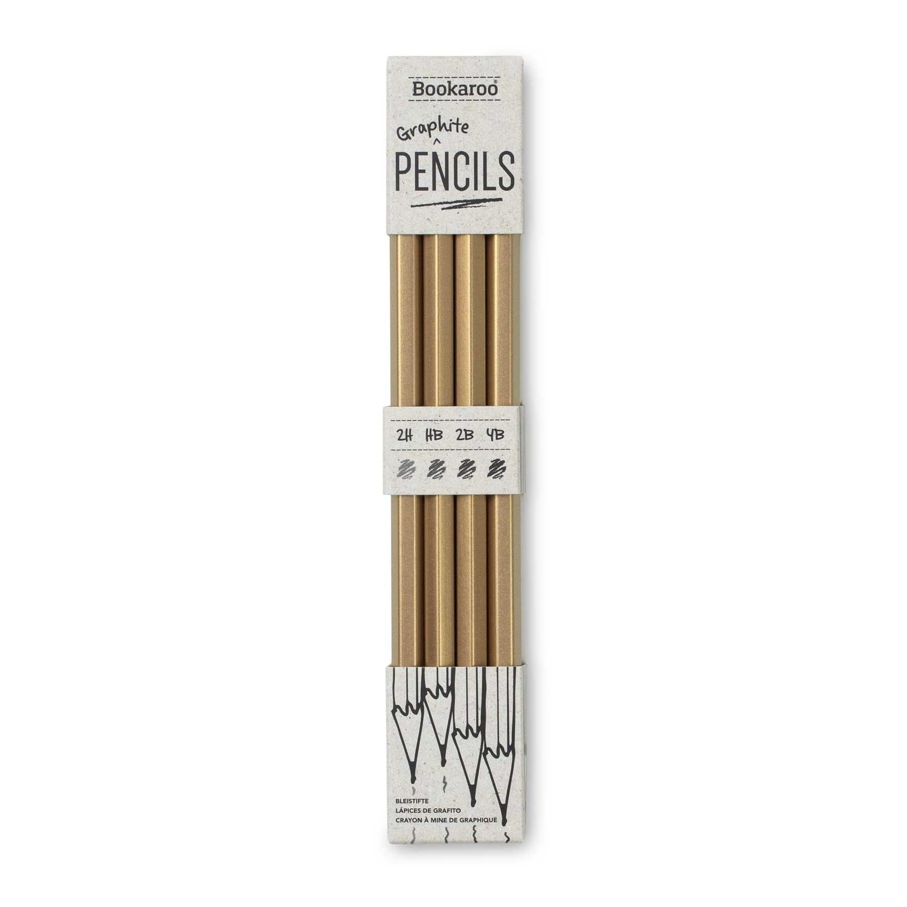 IF Bookaroo  Graphite Kurşun Kalem Seti Gold