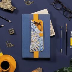 Bookaroo Glasses Case -Sarı Çiçek Desenli