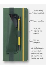 Bookaroo Glasses Case -Krem