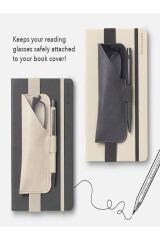 Bookaroo Glasses Case -Krem