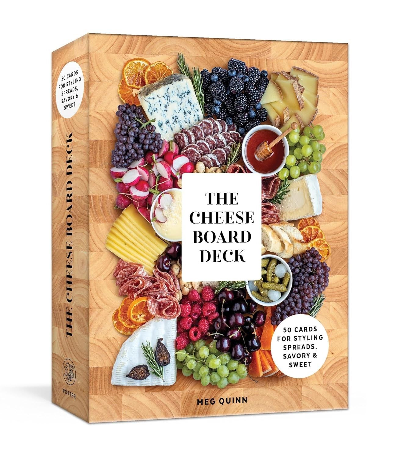 The Cheese Board Deck - 50 Cards for Styling Spreads