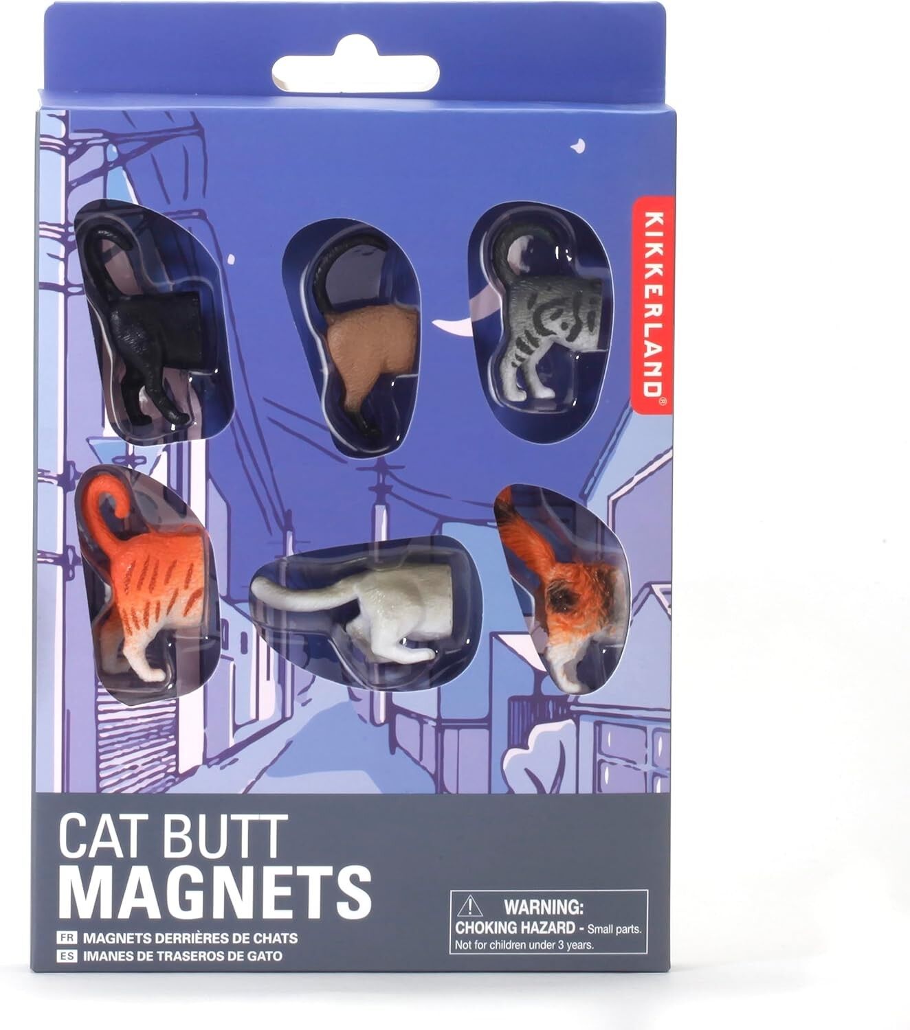 6'lı Kedi Magnet