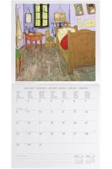 Duvar Takvimi 2024 - 30X29 - Van Gogh