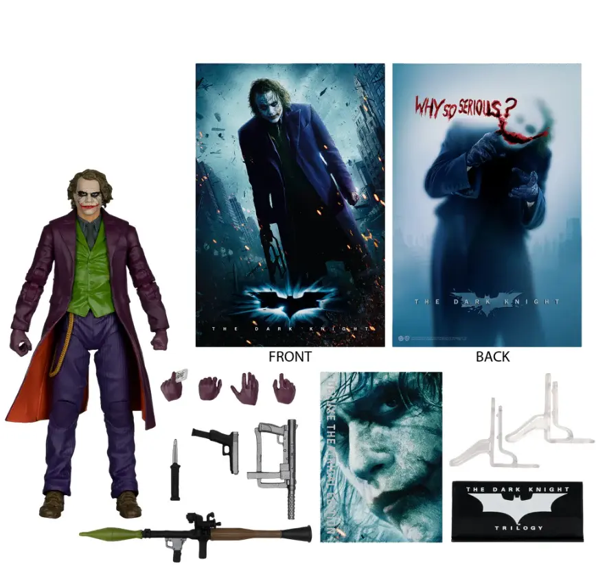 McFarlane Toys DC The Joker 7'' The Dark Knight Theatrical Figür