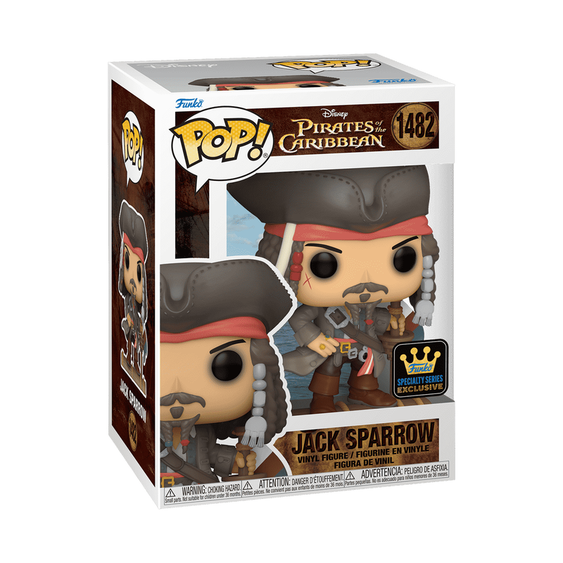 Funko Pop Pirates Of The Caribbean Jack Sparrow 1482