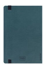 Defter Lg My Notebook Medium Kareli Petrol Mavi