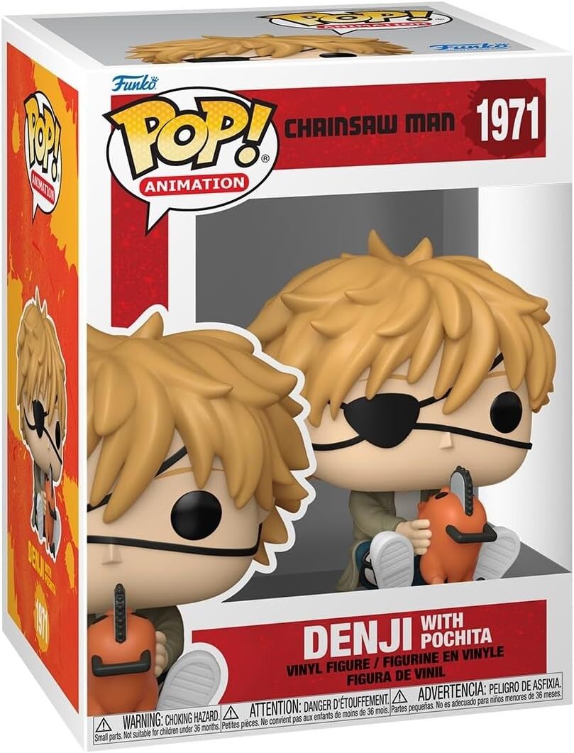 Funko Pop! Animation: Chainsaw Man - Denji with Pochita