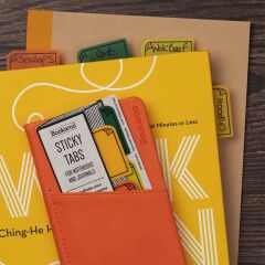 POST-IF BOOKAROO KITAP AYRACI & POST IT  SARI