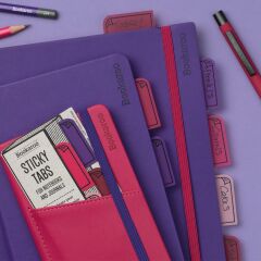 POST-IF BOOKAROO KITAP AYRACI & POST IT  PEMBE