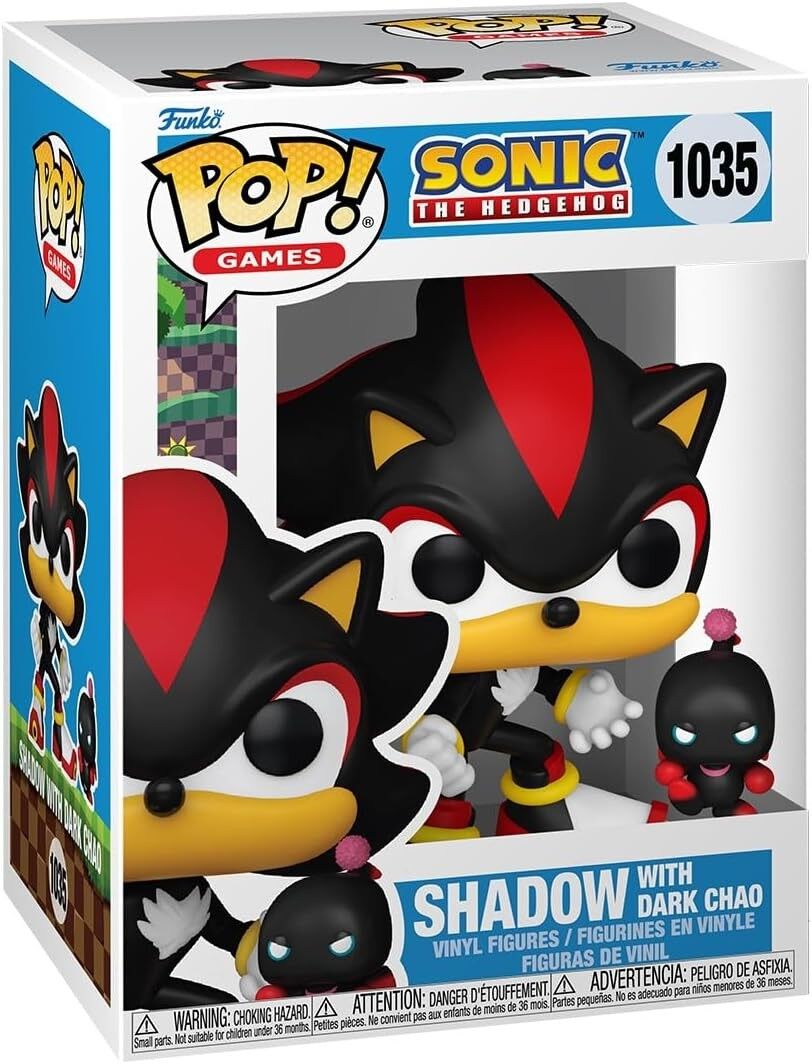 Funko Pop&Buddy: Sonic- Shadow/Chao