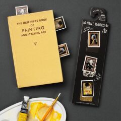 Mıknatıslı Mini Kitap Ayracı Tablolar 3 Adet