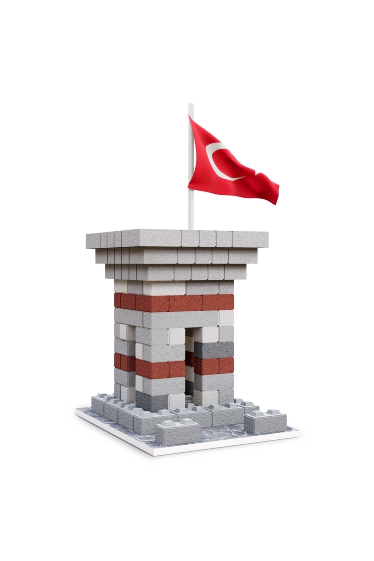 Minyatür Maket Tuğla Nöbetçi Kulesi
