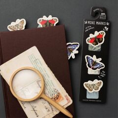 Mıknatıslı Mini Kitap Ayracı Kelebek 3 Adet