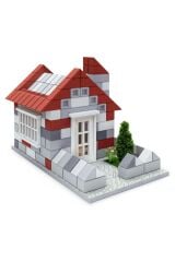 Eshel Maket Tuğla Şömineli Villa