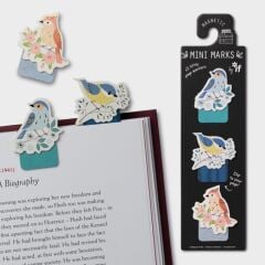 Mıknatıslı Mini Kitap Ayracı Kuş 3 Adet