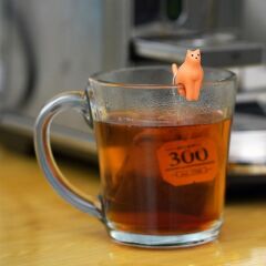 Cat Tea Bag Holders Poşet Çay Tutucu