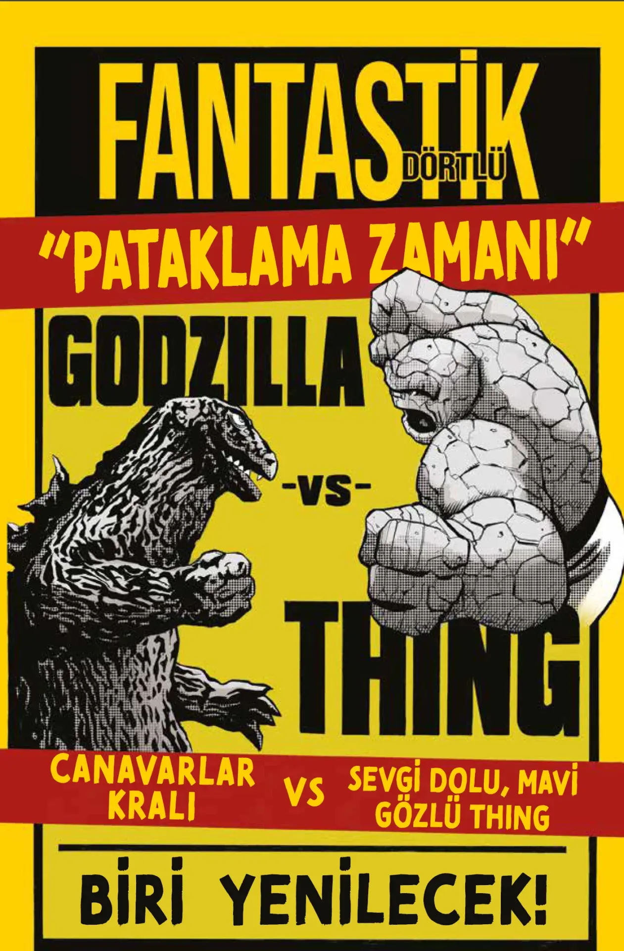 Godzilla vs. Fantastik Dörtlü (A Kapak)