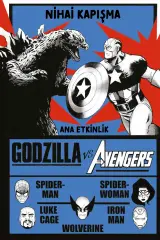 Godzilla vs Avengers (A Kapak)