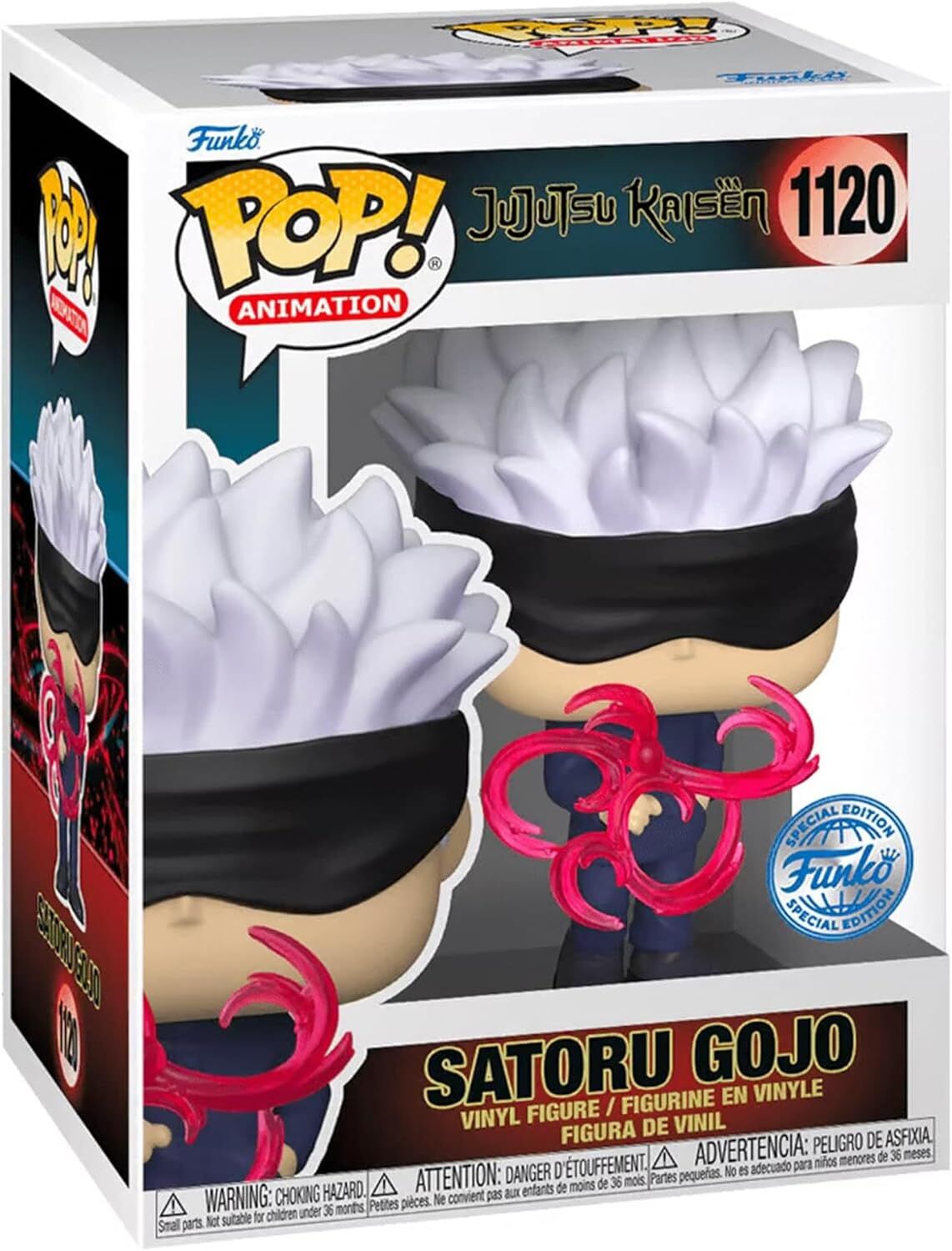 Funko Pop Animation Jujutsu Kaisen Gojo (Cursed Technique Reversal: Red)  Special Edition