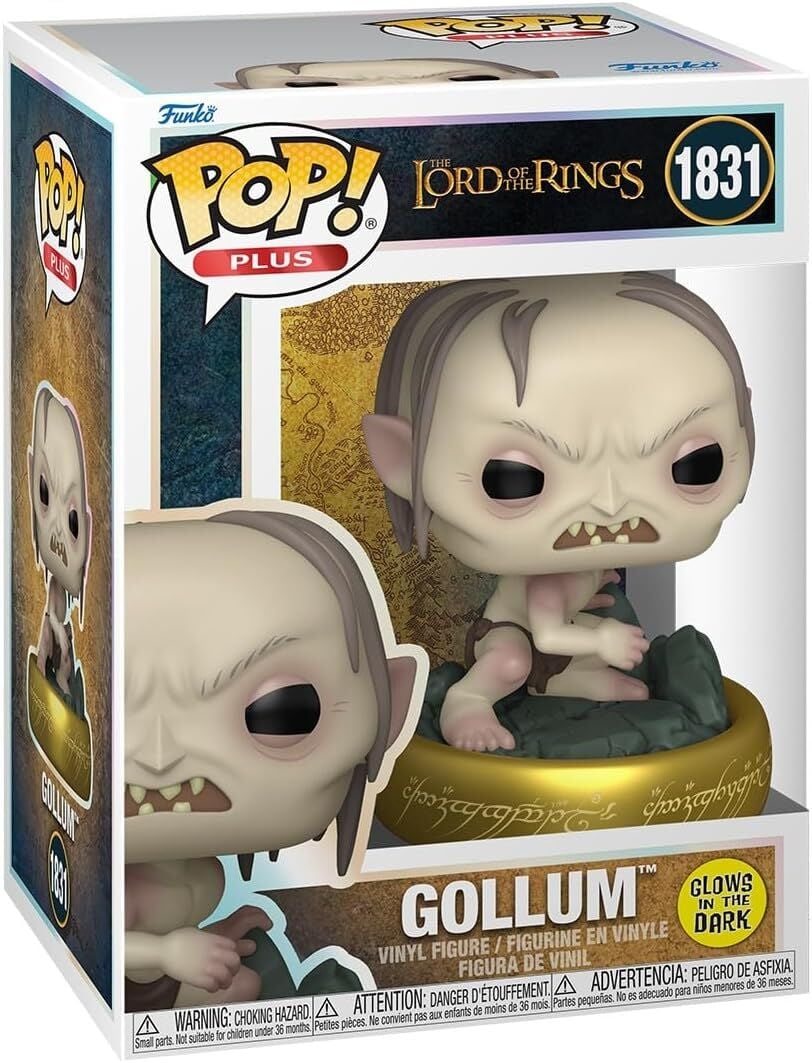 Funko POP! Plus: Lord of The Rings - Gollum - Glow in The Dark