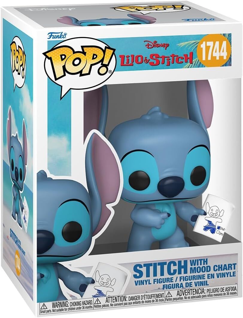 Funko Pop Disney Lilo & Stitch Stitch With Mood Chart