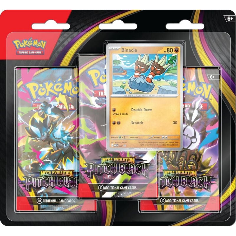 Pokemon TCG: Pitch Black 3-Booster Blister