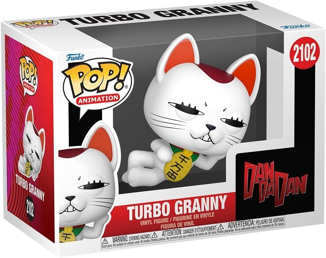 Funko Pop! Animation: Dandadan - Turbo Granny Cat