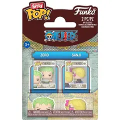 Funko Pop Bitty One Piece Bittys 2-Pack Zoro & Sanji 2 Cm