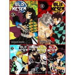 İblis Keser  1-2-3-4-5 (5 Cilt) Manga Set