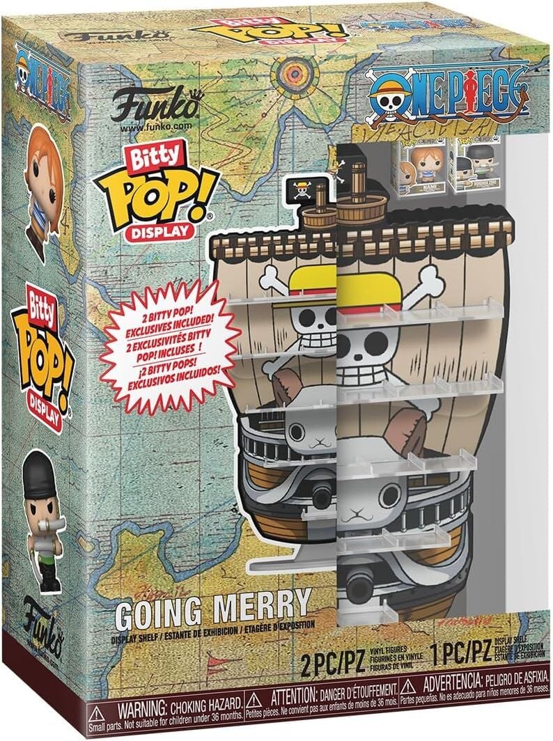 Funko Pop Bitty One Piece Bitty Display Going Merry